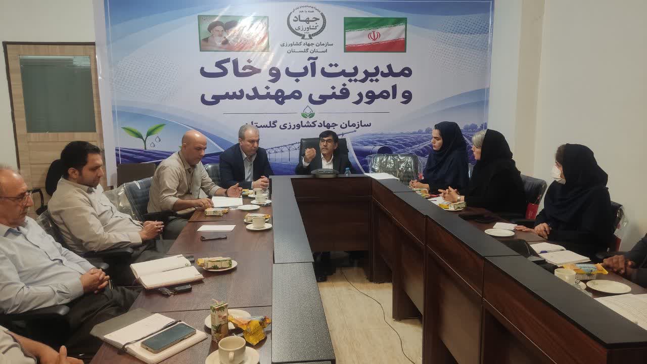 تشریح برنامه‌های حمایت از کشاورزان برای توسعه سامانه‌های نوین آبیاری در گلستان